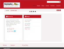 Tablet Screenshot of nowal.ac.uk